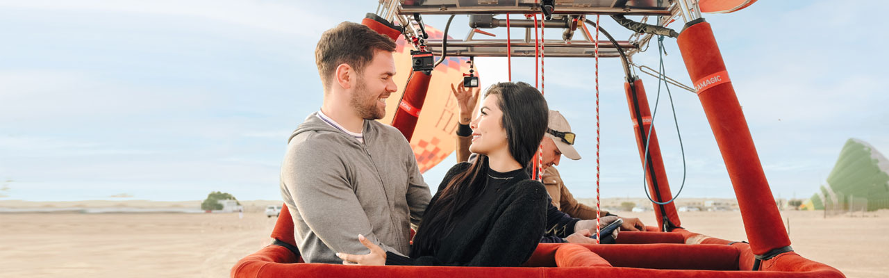 Marriage Proposal Hot Air Balloon