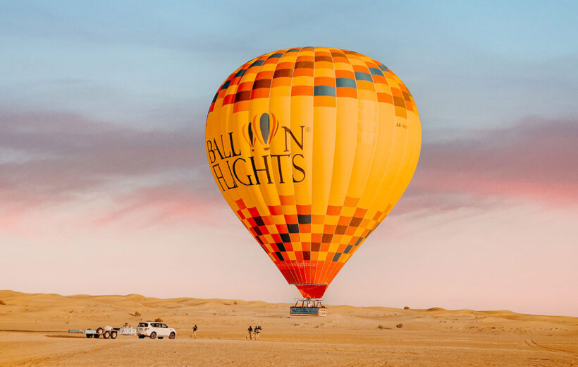 Scenic Balloon Flight with Vintage Car Ride and Breakfast Buffet