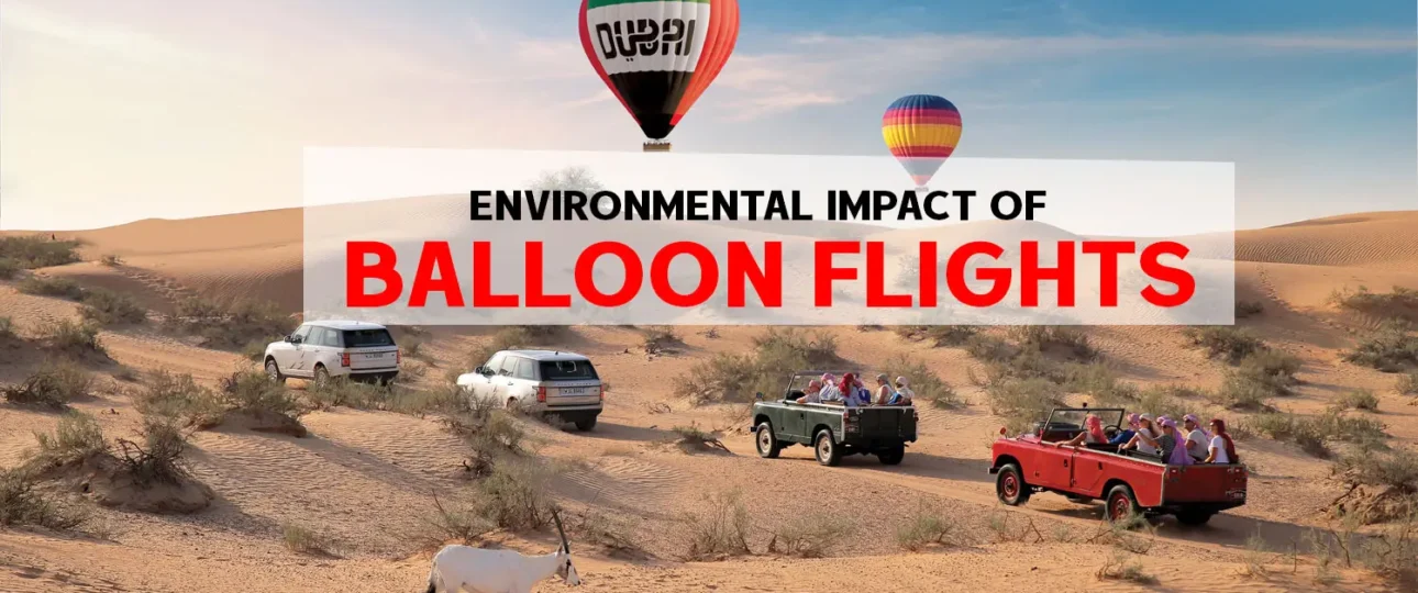 Environmental impact o n balloon flights
