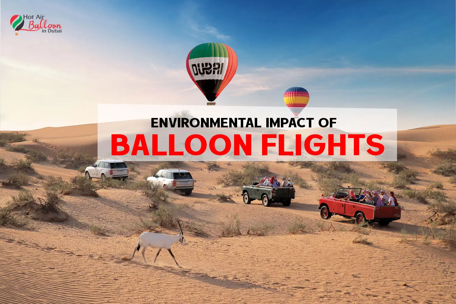 Environmental impact o n balloon flights